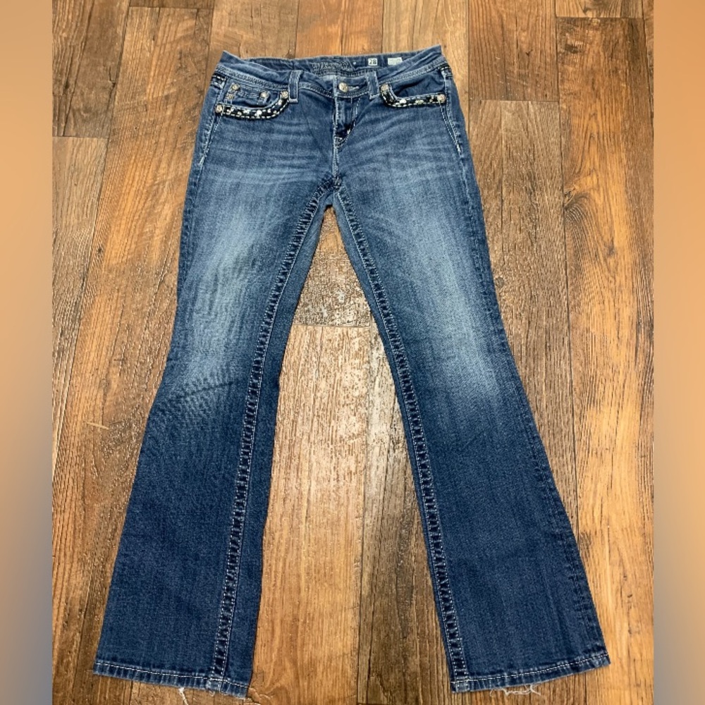 miss me 28 x 33 easy boot cut jeans